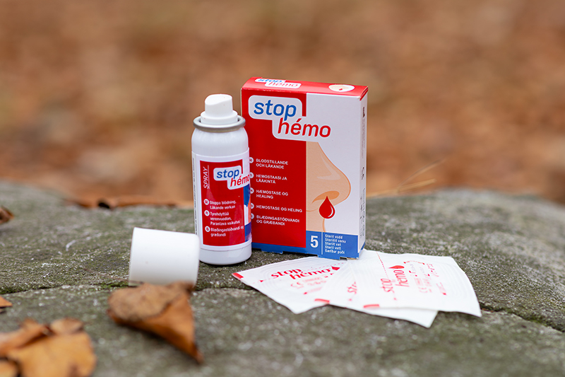 Stop Hémo vadd och Stop Hémo spray